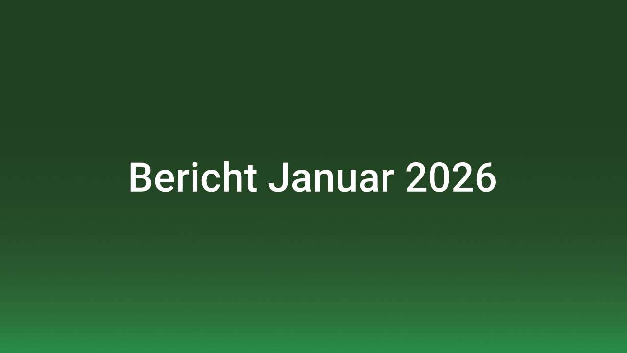 Bericht Januar 2026